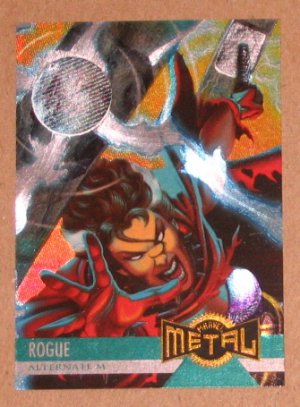 Marvel Metal (Fleer 1995) Card #132- Rogue EX-MT