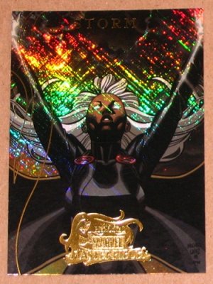 Marvel Masterpieces Set 2 (Upper Deck 2008) Heroines Chase Card MH 9 - Storm NM