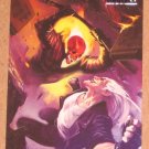 Marvel Heroes and Villains (Rittenhouse 2010) Parallel Card #32- Ghost Rider vs. Blackout EX-MT