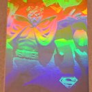 Superman Holo Series (Fleer/SkyBox 1996) Gold Card #28- Brain Storm! VG