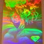 Superman Holo Series (Fleer/SkyBox 1996) Gold Card #3- Insectoid Attack! EX