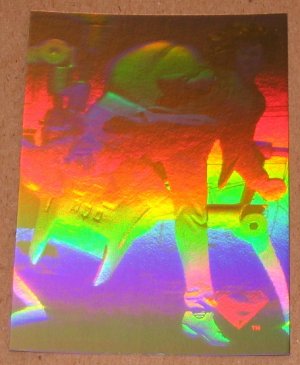 Superman Holo Series (Fleer/SkyBox 1996) Gold Card #5- Lois Lane EX