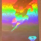 Superman Holo Series (Fleer/SkyBox 1996) Gold Card #8- To the Rescue! EX