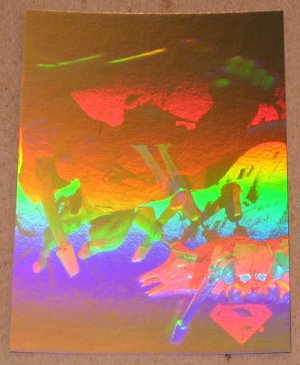 Superman Holo Series (Fleer/SkyBox 1996) Gold Card #14- Fired Up! EX