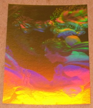 Superman Holo Series (Fleer/SkyBox 1996) Gold Card #37- Channeled Hate EX