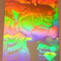 Superman Holo Series (Fleer/SkyBox 1996) Gold Card #25- Man of Machines EX