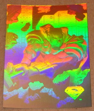 superman skybox trading cards