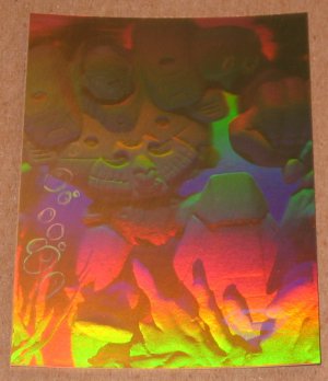 Superman Holo Series (Fleer/SkyBox 1996) Gold Card #40- Comeback Trial EX-MT