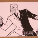 Batman and Robin, The Adventures of (SkyBox 1995) Coloring Card C5- Two-Face EX