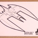 Batman and Robin, The Adventures of (SkyBox 1995) Coloring Card C8- Batplane EX