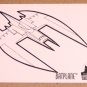 Batman and Robin, The Adventures of (SkyBox 1995) Coloring Card C8- Batplane EX