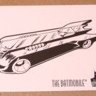 Batman and Robin, The Adventures of (SkyBox 1995) Coloring Card C9- The Batmobile EX