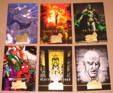 Marvel Masterpieces Set 3 (Upper Deck 2008) - Single Cards [Select from the list]