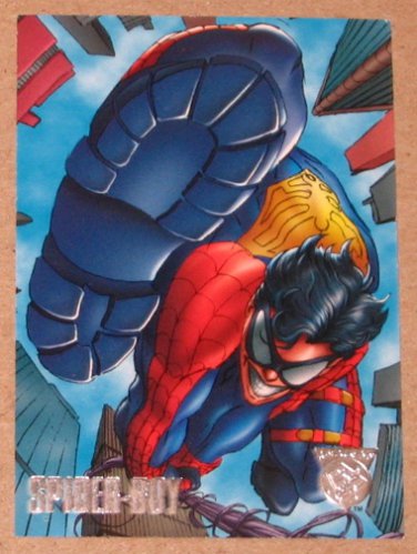 Amalgam (Fleer/SkyBox 1996) Preview Card #2- Spider-Boy VG