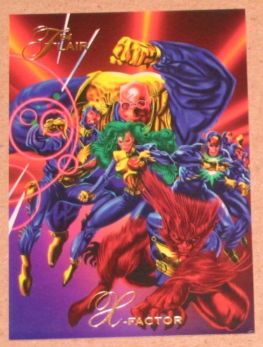 1994 Flair Marvel Universe (Fleer) Card #83- X-Factor VG