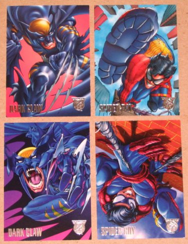 Amalgam (Fleer/SkyBox 1996) Preview Card Set VG