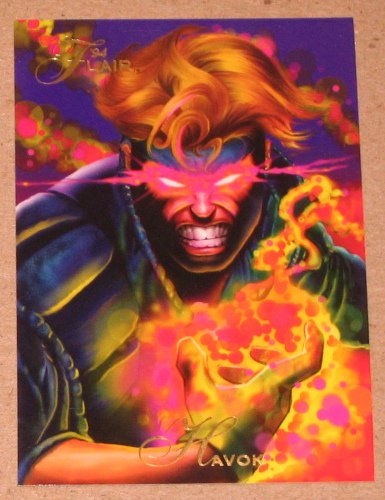 1994 Flair Marvel Universe (Fleer) Card #149- Havok EX