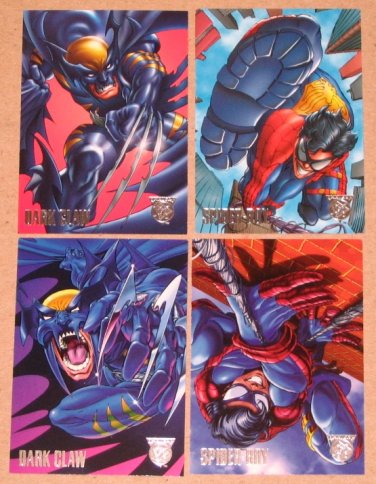 Amalgam (Fleer/SkyBox 1996) Preview Card Set EX
