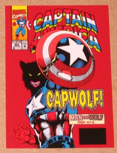 Captain America The First Avenger Movie (Upper Deck 2011) Comic Covers Card C-10 EX-MT
