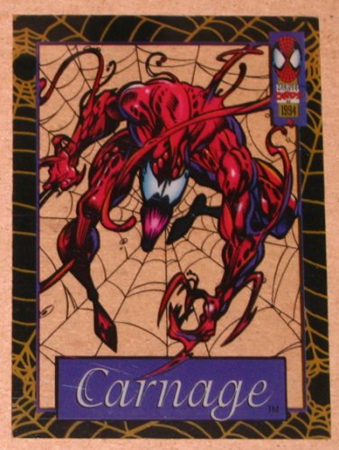 1994 MARVEL FLEER AMAZING SPIDERMAN 12 SUSPENDED ANIMATION INSERT CARD SET VENOM