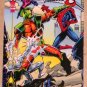 Spider-Man, the Amazing (Fleer 1994) Card #88- Spider-Man & X-Men VG