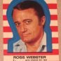 Superman 3 (Topps 1983) Sticker Card #3- Ross Webster VG