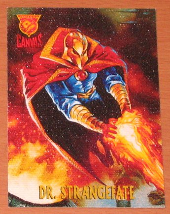 Amalgam (Fleer/SkyBox 1996) Canvas Card #1- Doctor Strangefate VG