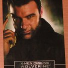 X-Men Origins: Wolverine Movie Casting Call Card C3- Liev Schreiber as Sabretooth VG