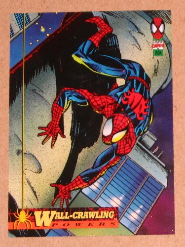 Spider-Man, the Amazing (Fleer 1994) Card #1- Wall-Crawling EX-MT