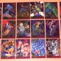 Marvel Metal (Fleer 1995) Metal Blaster Card Set EX-MT