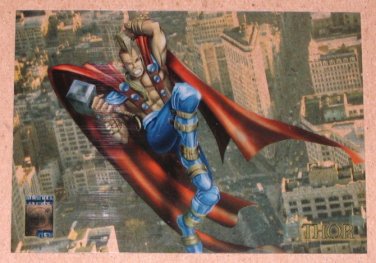 Marvel Premium QFX (Fleer/SkyBox 1997) Heroes Reformed PhotoGraphix Card #9- Thor EX