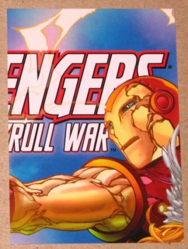 Avengers Kree-Skrull War (Upper Deck 2011) Cover Card C2 EX