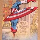 Avengers Kree-Skrull War (Upper Deck 2011) Retro Card R-4 Captain America EX