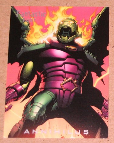 Fantastic Four Archives (Rittenhouse 2008) Nemesis Card N1- Annihilus EX