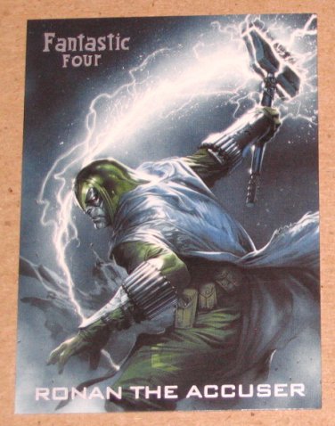 Fantastic Four Archives (Rittenhouse 2008) Nemesis Card N8- Ronan EX