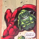 Avengers Kree-Skrull War (Upper Deck 2011) Untold Tales Power Card 4-10 EX