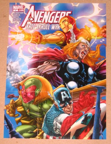 Avengers Kree-Skrull War (Upper Deck 2011) Cover Card Set EX