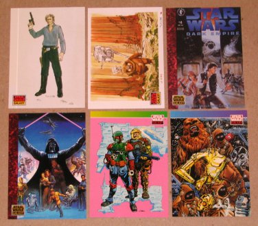 Star Wars Galaxy Series 1 (Topps 1993) - Single Cards