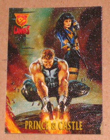 Amalgam (Fleer/SkyBox 1996) Canvas Card #2- Prince & Castle EX