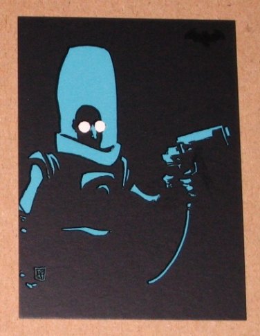 Batman Archives (Rittenhouse 2008) Dark Victory Card DV7- Mr. Freeze EX-MT