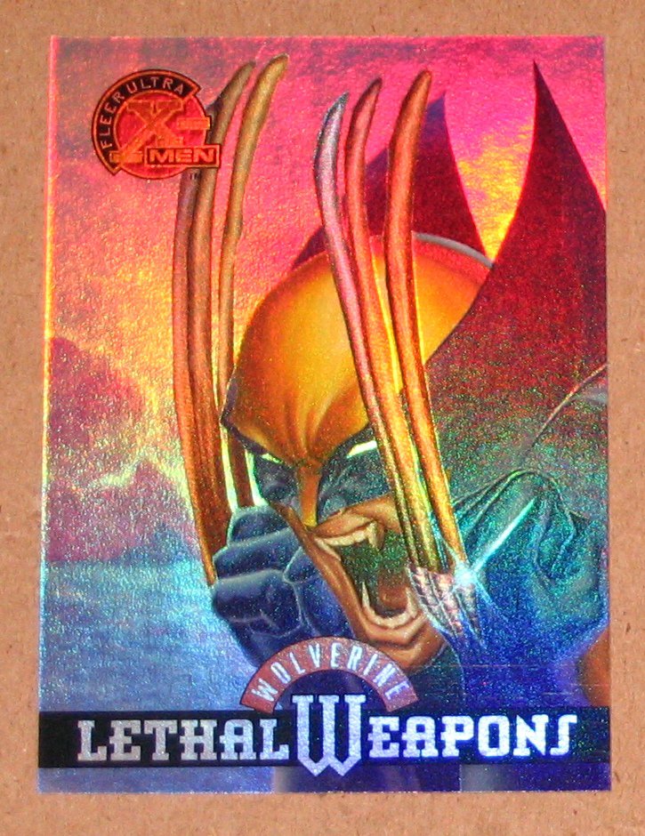 XMen All Chromium, Fleer Ultra 1995 Lethal Weapons