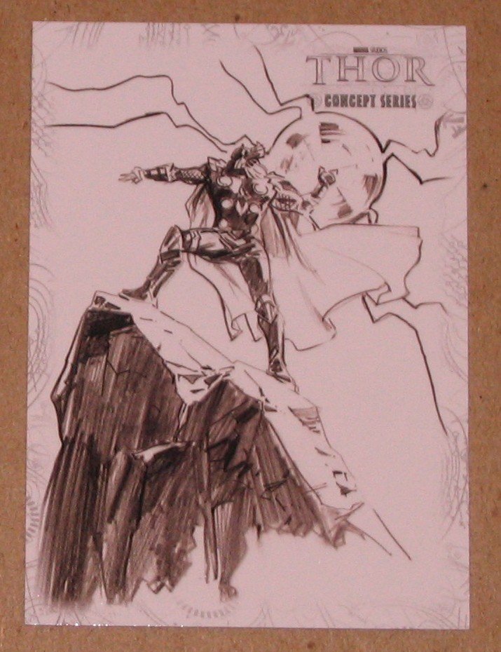 Thor Movie (Upper Deck 2011) Concept Series Card C7 EX