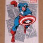 Marvel Bronze Age (Rittenhouse 2012) Classic Heroes Card CH1 - Captain America EX
