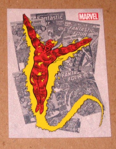 Marvel Bronze Age (Rittenhouse 2012) Classic Heroes Card CH7 - Human Torch EX