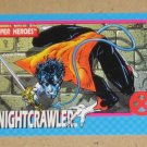 X-Men Series 1 (Impel 1992) Card #6- Nightcrawler VG