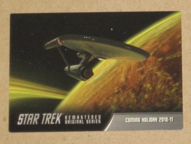 Star Trek Remastered Original Series (Rittenhouse 2011) Promo Card P1 VG