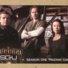 Stargate Universe Season 1 (Rittenhouse 2010) Promo Card P1 VG