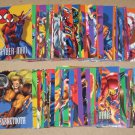 Marvel Vision (Fleer/SkyBox 1996) - Lot of 81 Cards EX