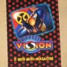 Marvel Vision (Fleer/SkyBox 1996) - X-Men Mini-Magazine VG