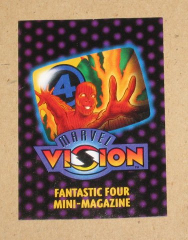 Marvel Vision (Fleer/SkyBox 1996) - Fantastic Four Mini-Magazine EX